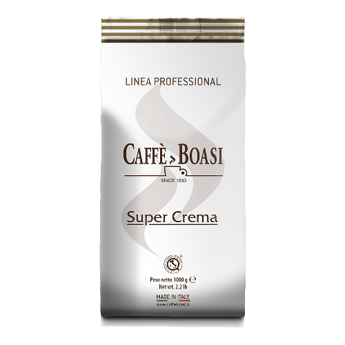 КОФЕ В ЗЕРНАХ BOASI «SUPER CREMA PRO» 1КГ. 10% АРАБИКА